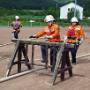 Hessische Feuerwehr Leistungsuebung (9)  Hessische Feuerwehr Leistungsübung
